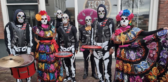 Día de los Muertos themafeest - Día de los Muertos danseressen